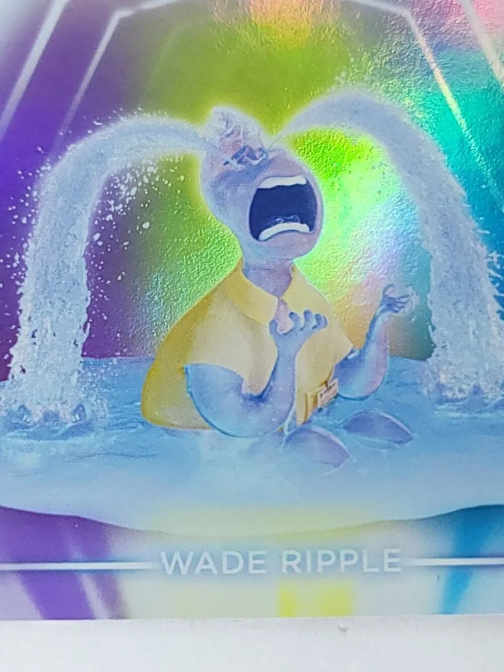 Wade Ripple Topps 2026 Disney Neon Holo Parallel Refractor Limited 20/99 - Picture 2 of 5